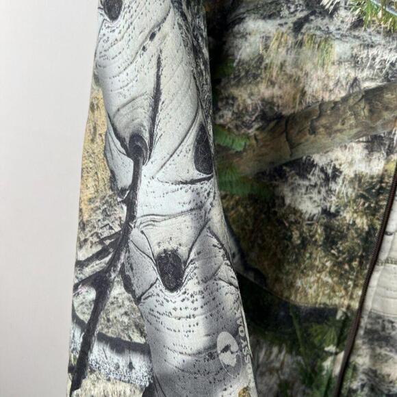 Vintage Mossy Oak Full Zip Fleece Men’s XL Hunting Camo - Picture 5 of 7